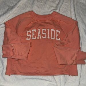 Thread & Supply Orange Seaside Hoodie